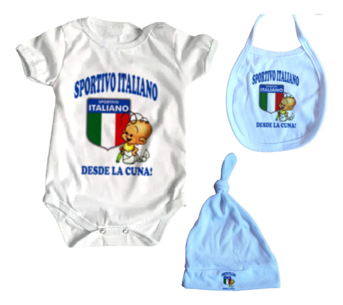 Ajuar Bebe Retro X3 Sportivo Italiano
