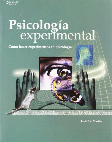 Libro Psicología Experimental De David W. Martin