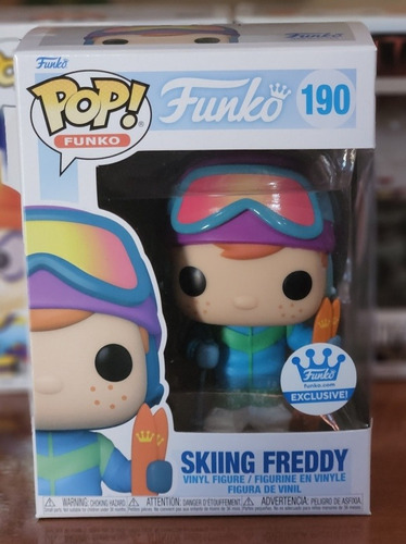 Funko Pop Skiing Freddy #190 Exclusivo Funko Shop.