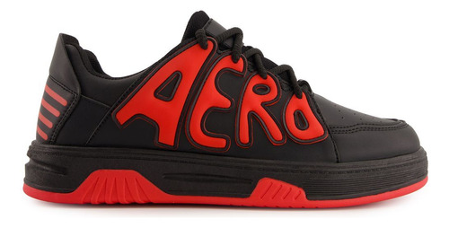 Sneaker 02235zve Suela Goma Aeropostale Cosido Flats