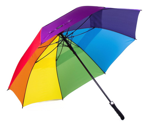 Paraguas De Parquet Rainbow, Doble Ventilación, Paraguas De 