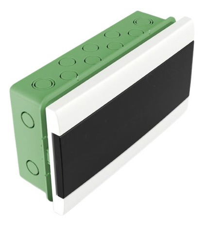 Imagen 2 de 5 de Caja Tablero Para Termicas Din 12 Bocas Modulos Embutir Pvc