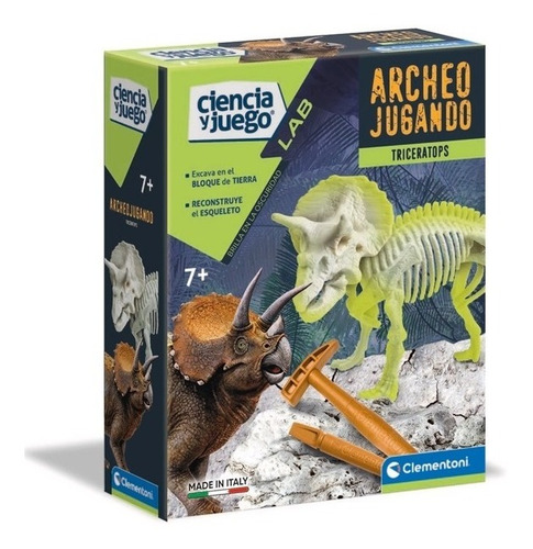 Juego De Ingenio Ciencia Excavar Mamut Clementoni