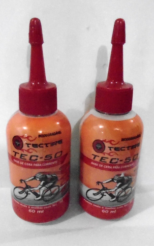 Oleo De Corrente Bike Tectire Tec-50 Cera 60ml (2 Unidades).