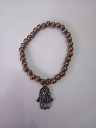 Pulsera Elastizada Mano De Fátima (cu8)