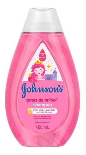  Shampoo Gotas de Brilho Johnson's Baby 400ml