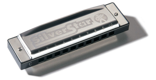 Hohner Armónica Silver Star Do Blues