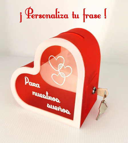 Alcancía Corazón, 14 De Febrero, Regalo, Amor Y Amistad | Meses sin intereses Alcancía Corazón, 14 De Febrero, Regalo, Amor Y Amistad | Meses sin intereses