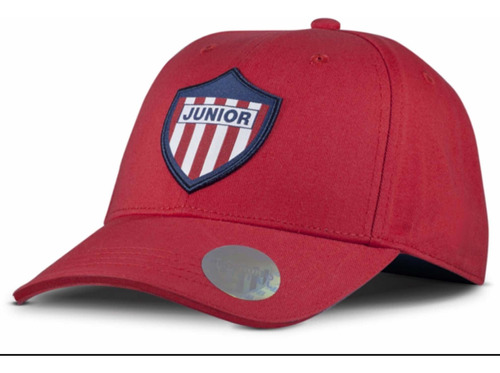 Gorras Junior De Barranquilla Oficiales Original Curva Roja 