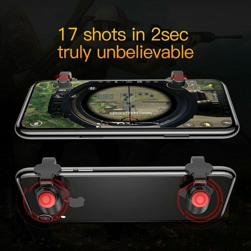 Baseus Gatilho Gamepad Jogo Tiro Celular Universal Joystick