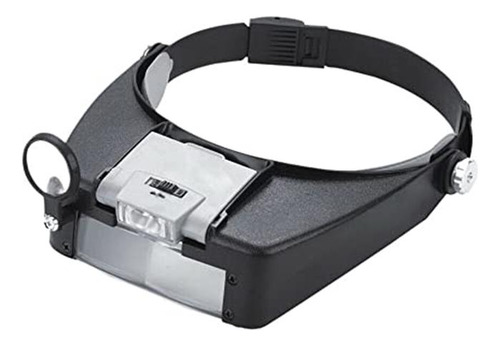 Lupa Con Diadema Lámpara Gafas Lupa Lente Lupa De Cabeza Aju