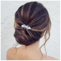 Comprar Yheakne Cristal De Pelo De Latón De Latón Azul 4qj59