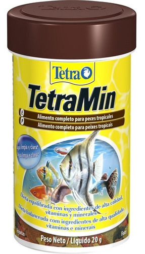 Ração Tetramin 20g Flakes Flocada Peixes Tropicais 