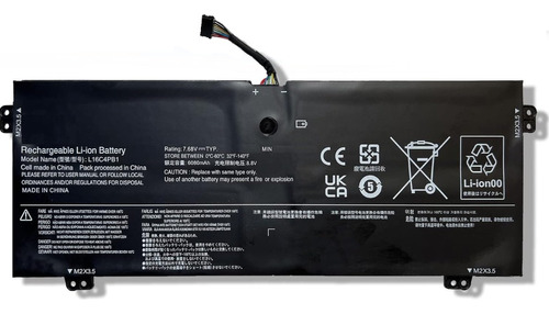 Bateria L16l4pb1 L16c4pb1 Lenovo Yoga 720-13ikb 730-13ikb 