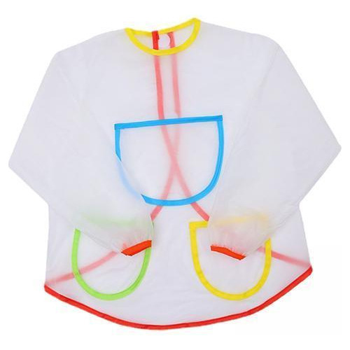 Delantal De Pintura Kid Art Smock Para 2 Niños, Abrigo De Ma