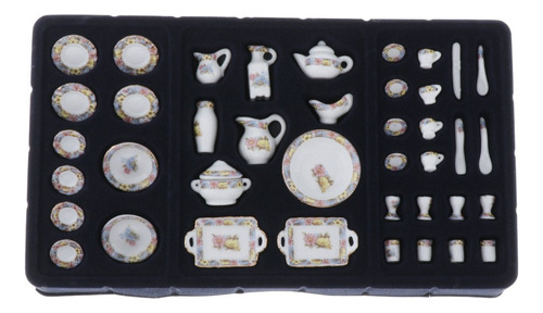 1/12 Dollhouse Miniature Teacup Set