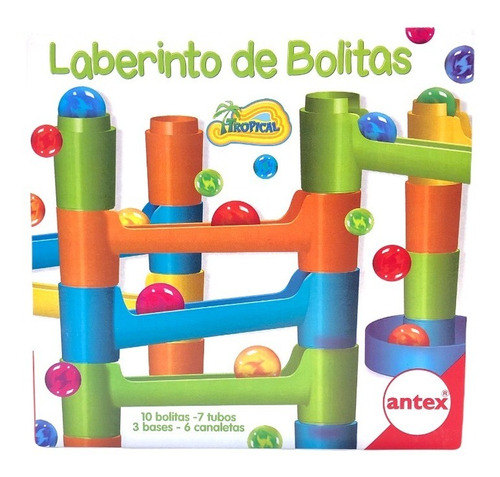 Laberinto De Bolitas Tropical Juego De Mesa Antex 