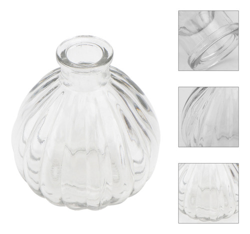 Jarrón Transparente De Cristal Para Decoración De Bodas, 4 U