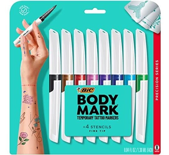 Tatuaje Temporale - Bic Bodymark Temporary Tattoo Marker Wit