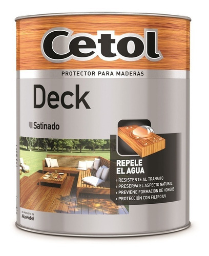 Cetol Deck Impregnante Protector 1lt - Imagen Pinturerías - 