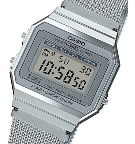 Reloj Hombre Mujer Casio A700wm-7a Vintage Agente Oficial