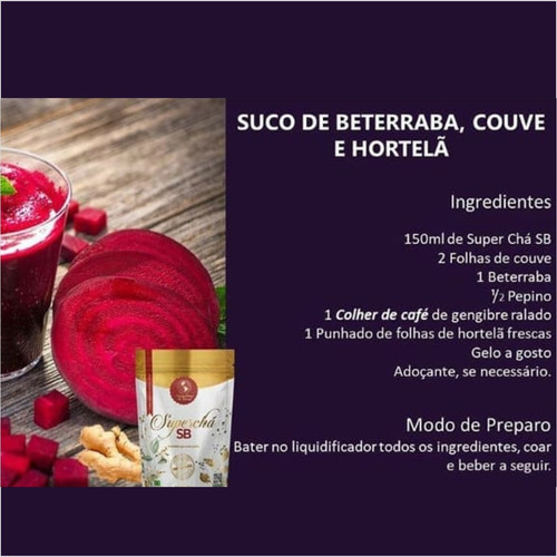 Imagem 8 de 9 de Emagreça Em 45 Dias - 1 Super Chá Sb, 1 Linfachá, 1 Sbeltchá