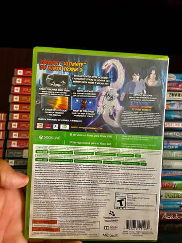 Naruto Shippuden Ultimate Ninja Storm 3 Full Burst Xbox 360