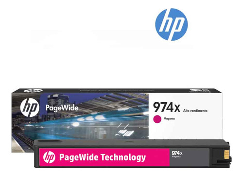 Cartucho De Tinta Hp 974x Original L0s02al Magenta
