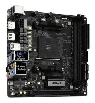 A320m-itx Asrock Am4 Amd Promontorio A320 Sata 6gb/s Usb