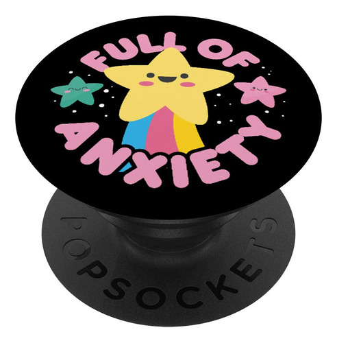 Lindo Kawaii Goth Regalo Gotico Pastel Ansiedad Popsockets