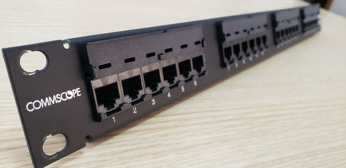 Patch Panel Amp Cat6 24p Commscope