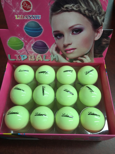 Bálsamo Para Labios Amarillo 48 Pz