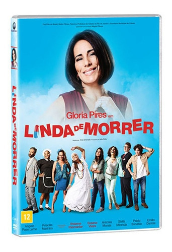 Dvd Linda De Morrer - Glória Pires - Original Novo Lacrado 