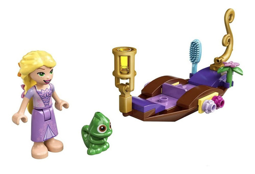 Lego Disney Princess Minifigure - Barco De Rapunzel Con (pascal) El Camaleón 30391