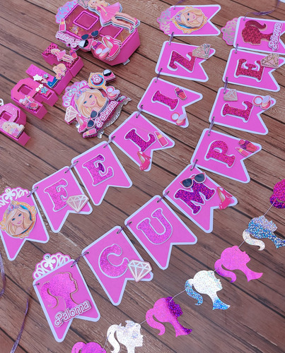 Kit Deco Cumple Personalizados Cotillón