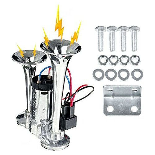 Kit De Bocinas De Aire Compresor Automóviles De 12v, B...