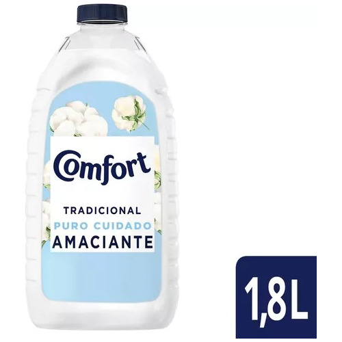 Amaciante Diluído Comfort Tradicional Puro Cuidado 1.8l