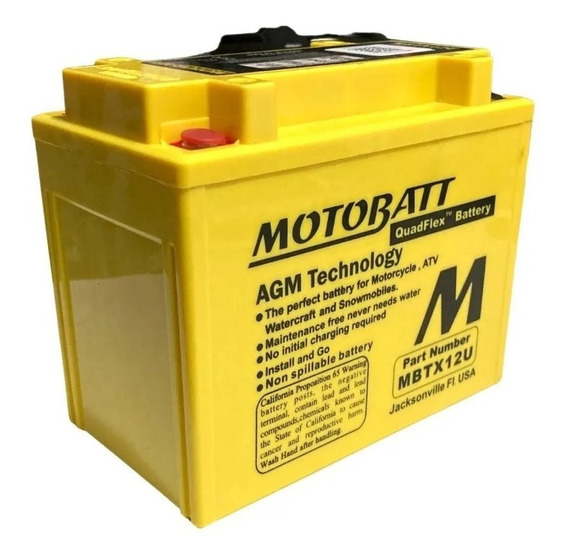 MotoBatt MBTX12U Lead_Acid_Battery 