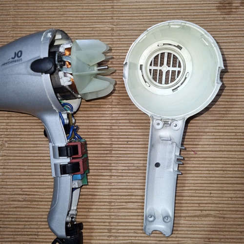 Imagen 8 de 10 de Secador Prof Parlux 3500 Supercompact Reacon. A Nuevo #128