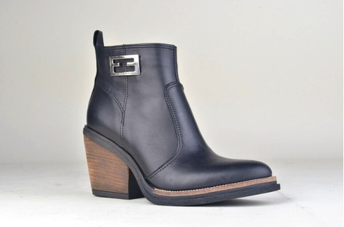 Imagen 2 de 8 de Botas Botinetas Texanas De Mujer De Cuero Georgi - Ferraro