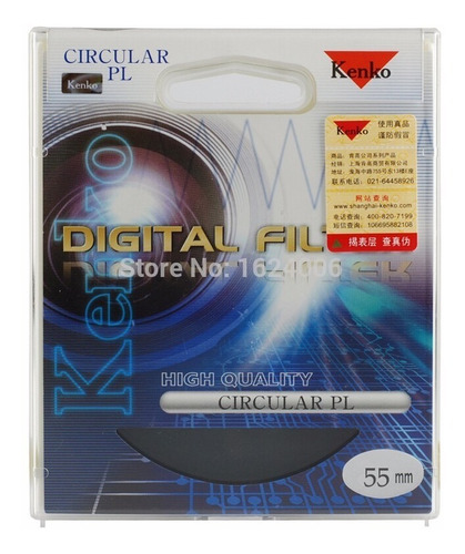 Filtro Cpl 55mm Kenko Original
