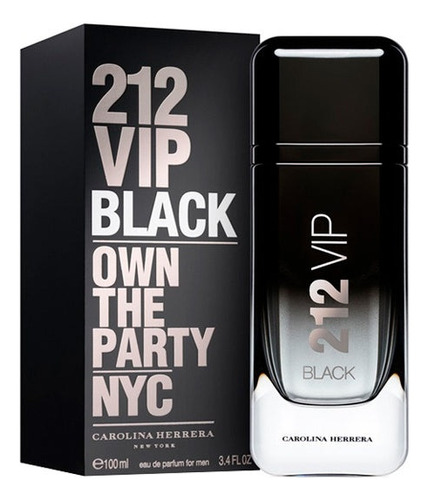 Perfume Ch 212 Vip Black - Eau De Parfum - 100ml - Hombre