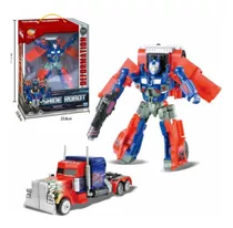 Comprar Robot Transformer Camion Optimus Prime C/arma 18cm Alto