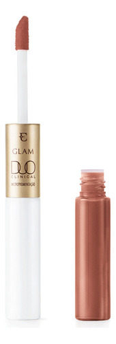 Eudora Glam Batom Líquido Duo Mascavo Irresistível 3,5g