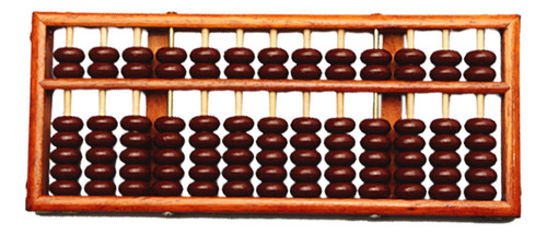 Baco De Madera Soroban Chino De 13 Columnas, Educación