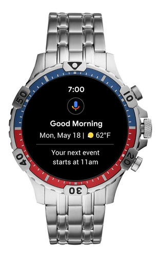 Imagen 4 de 10 de Smartwatch Display Fossil Caballero Garret Hr