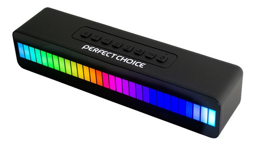 Bocina Bluetooth 5.0 Inalámbrica Led Rgb Perfect Choice