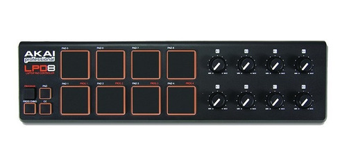 Controlador Midi Akai Modelo Lpd8