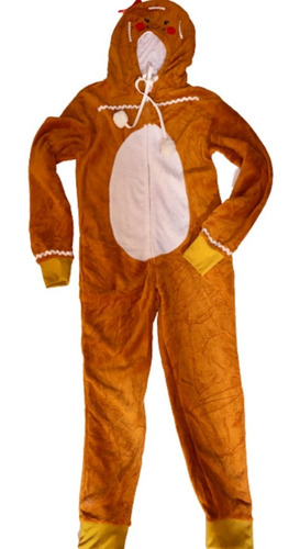 Pijama Mameluco Navidad Galleta De Jengibre Ginger Bread Man Mercado Libre