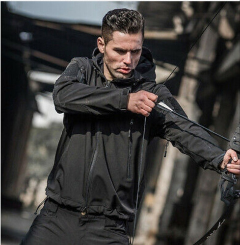 Imagen 7 de 10 de Campera Táctica Militar Softshell Piel De Tiburón Impermeabl
